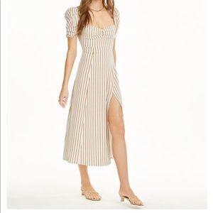 Danielle Bernstein stripped Midi Dress